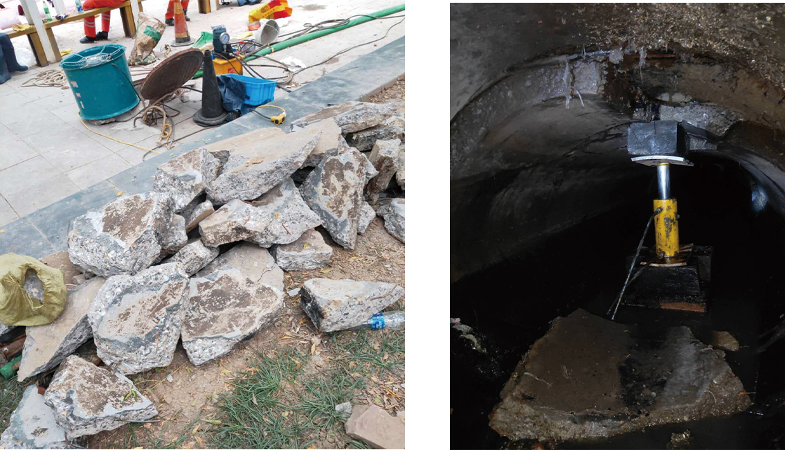 南澳管道预处理